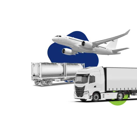 Мультимодальные грузоперевозки: самолет, контейнерная платформа и грузовой автомобиль